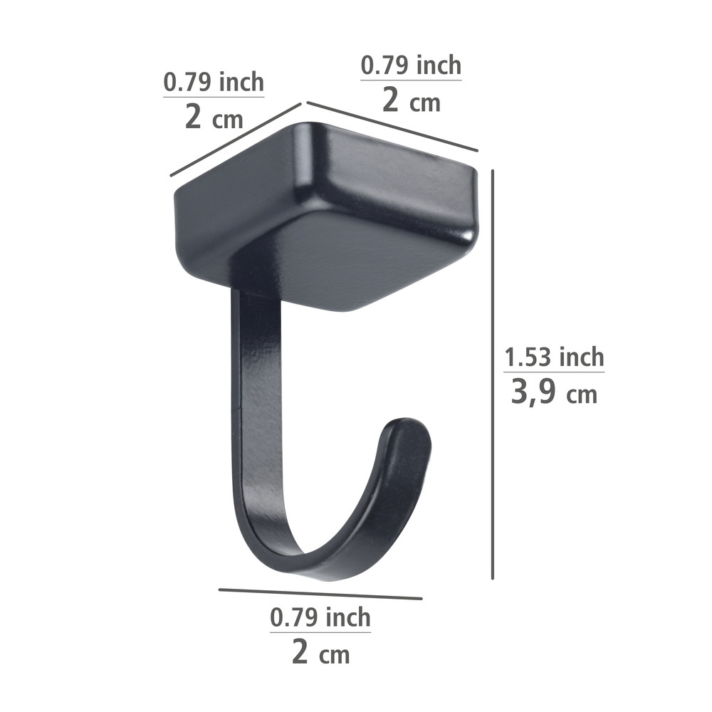 Magnetische haak Jet, set van 6