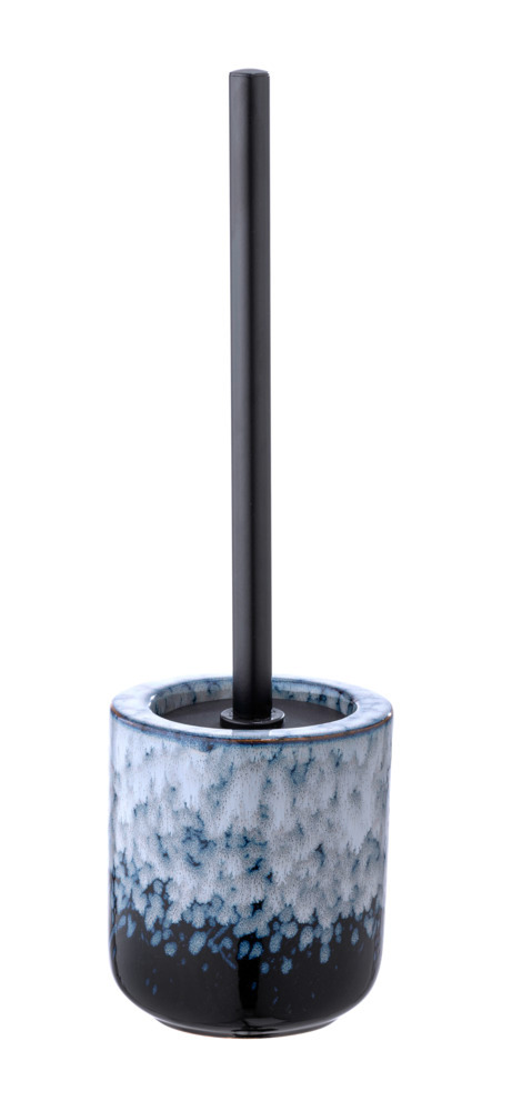 Keramische WC-borstelset Rosali, Blauw