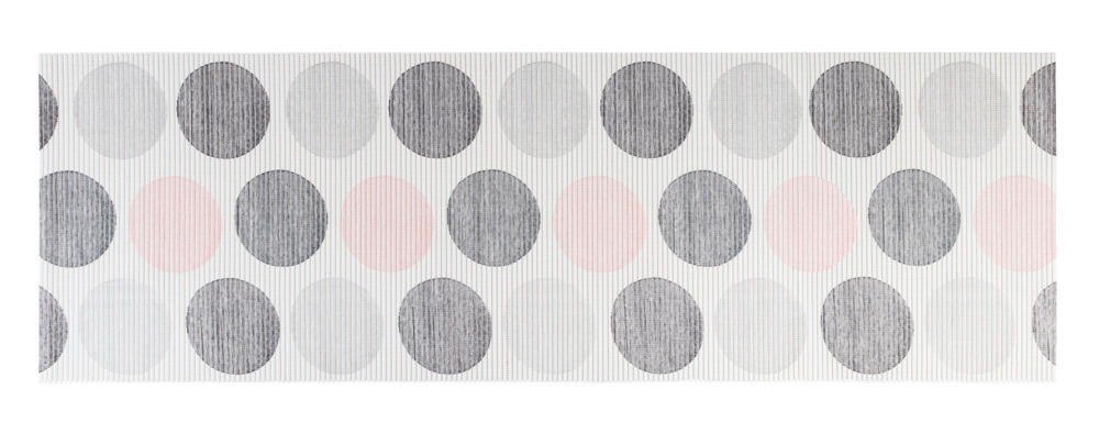 Badmat Pastel Dots, 65 x 200 cm