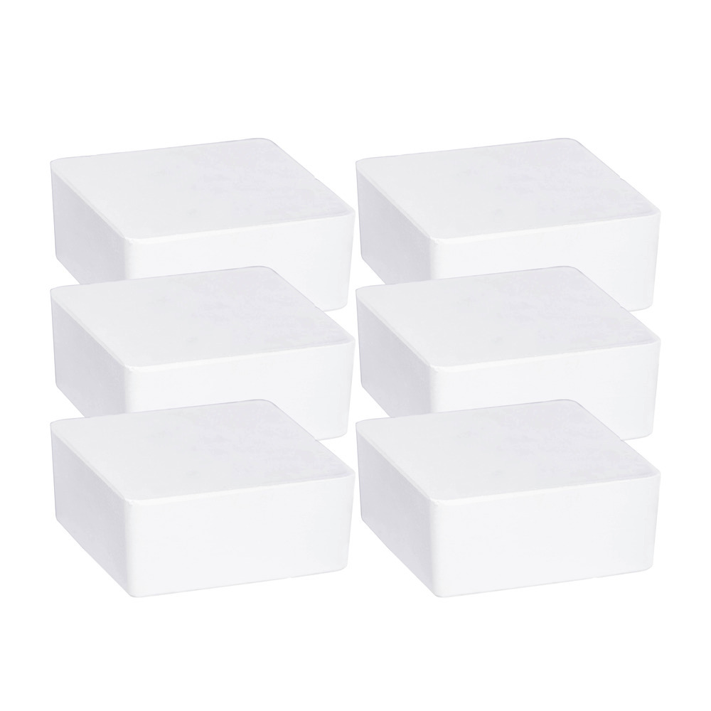 Luchtontvochtiger Cube navulling 1000 g, set van 6